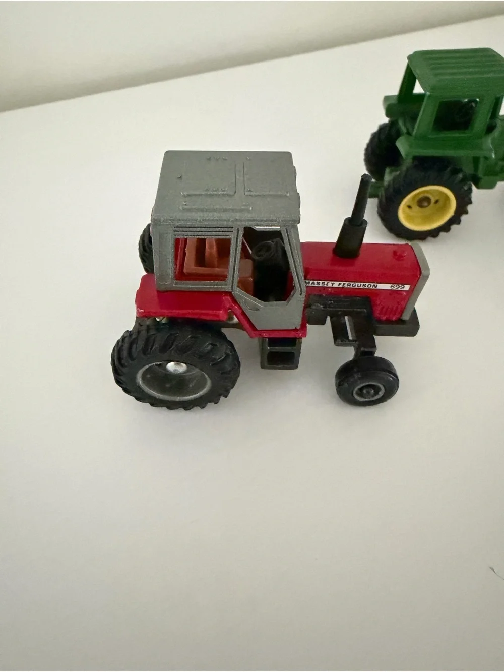 Red and Green Toy Tractor Set - Kids Toys